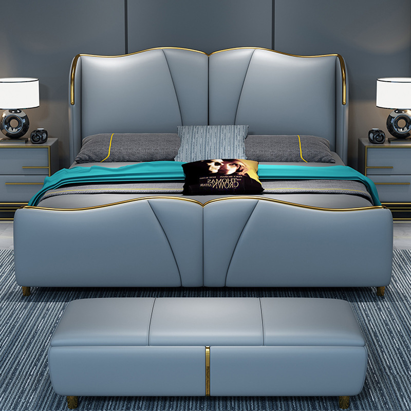 Двуспальная кровать с подъемным механизмом "Жемчужина Посейдона" 