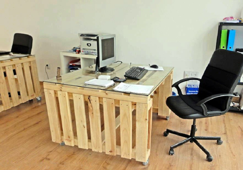 Мебель для офиса из поддонов Итор-1